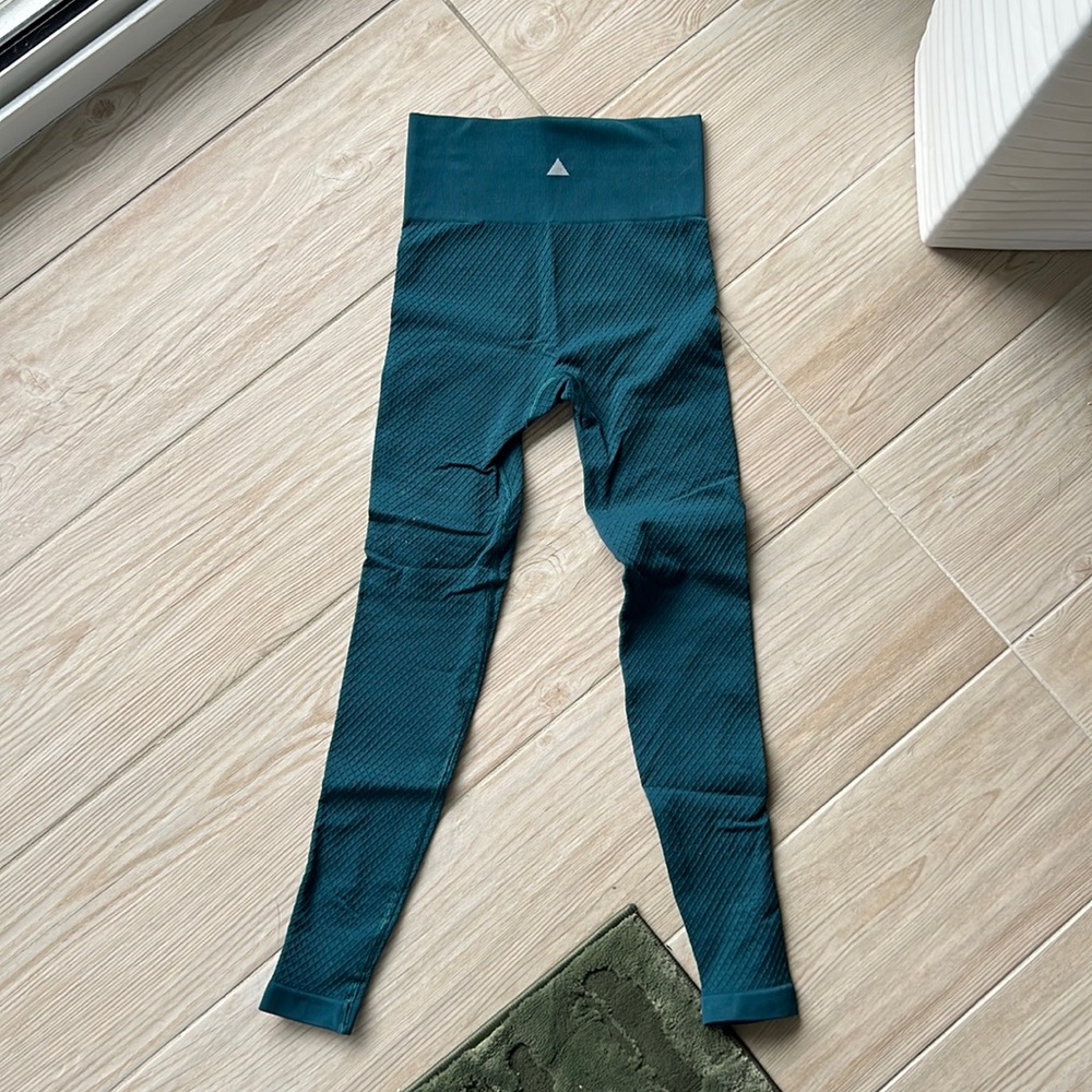 Balance, Athletica, teal blue leggings, size extra small